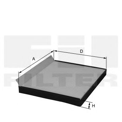 FIL FILTER hc7134 -  Фильтр воздуха в салоне